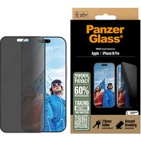 PanzerGlass™ Privacy Display-Blickschutzglas für Apple iPhone 16 Pro von PanzerGlass™