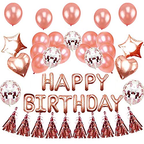 Happy Birthday Deko Luftballons Buchstaben Folienballons Geburtstag Party Deko Silvester Party Dekoration von Paopaoldm