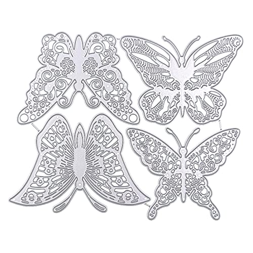 Metall-Stanzformen mit Schmetterlingen, für Scrapbooking, Karten, Fotoalben, Dekorationen von Paopaoldm