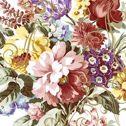 20 Cocktail Servietten Pfingsrosen Blumen Sommer 25 cm von Paper+Design