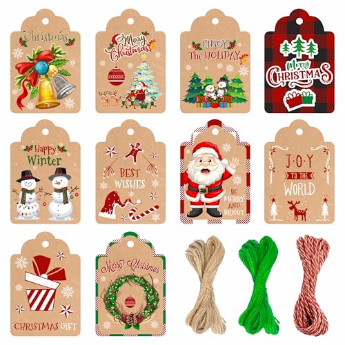 Geschenkanhänger für Weihnachten (Brown Tags) von Paper Ease