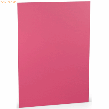 10 x Paperado Briefpapier A4 100g/qm VE=10 Blatt Fuchsia von Paperado