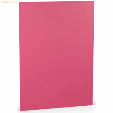 10 x Paperado Briefpapier A4 160g/qm VE=10 Blatt Fuchsia von Paperado