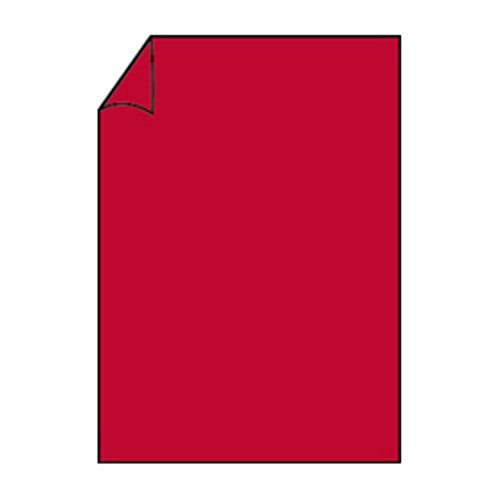 Paperado 100 g/m² A4 Papier – Rot (10 Stück) von Paperado