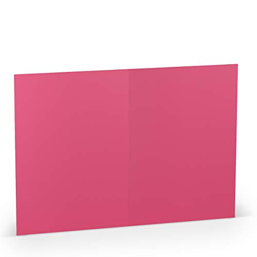 Paperado Faltkarten - Amarena (5er Pack) fuchsia von Paperado