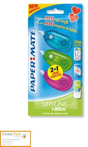 Papermate S0765661 Dryline Korrekturroller Mini von Liquid Paper