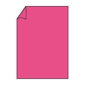 Briefkarte A4 220g fuchsia von Paperstate