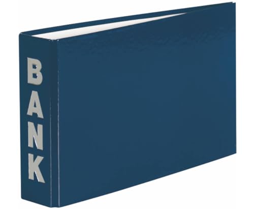 Papiertiger Bankordner Kontoordner Ringbuch (Aufdruck silbern, blau, 1 Stück) von Papiertiger