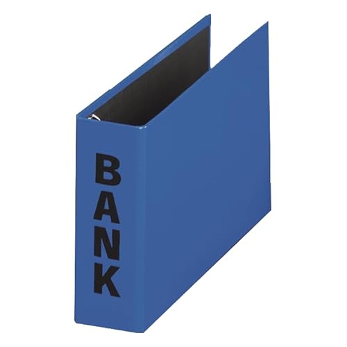 Papiertiger Bankordner Kontoordner Ringbuch (BANK Aufdruck schwarz, blau, 1 Stück) von Papiertiger
