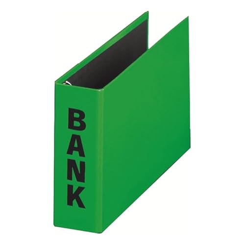 Papiertiger Bankordner Kontoordner Ringbuch (BANK Aufdruck schwarz, grün, 1 Stück) von Papiertiger