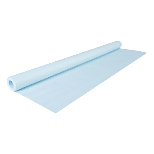 Papiertiger Farbiges Kraftpapier auf Rolle, ideal für Geschenkideen und Bastelprojekte (Himmelblau, 1 Rolle 10m x 70cm) von Papiertiger