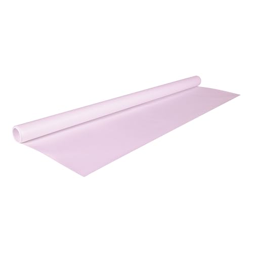 Papiertiger Farbiges Kraftpapier auf Rolle, ideal für Geschenkideen und Bastelprojekte (Pastellrosé, 1 Rolle 10m x 70cm) von Papiertiger