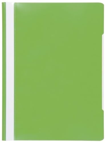 Papiertiger Schnellhefter PP für Schule und Büro (Schulqualität, Hellgrün, 14er Pack) von Papiertiger