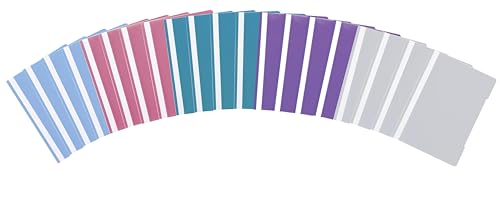 Papiertiger Schnellhefter PP für Schule und Büro (Schulqualität, Pastell, 20er Pack) von Papiertiger