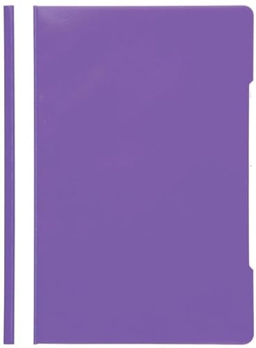 Papiertiger Schnellhefter PP für Schule und Büro (Schulqualität, Violett, 14er Pack) von Papiertiger
