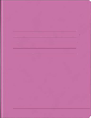 Papiertiger Schnellhefter aus Karton/Pappe für Schule und Büro (Pressspankarton, pink, 14er Pack) von Papiertiger