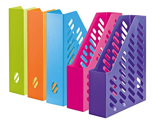 Papiertiger Stehordner Stehsammler (Stehsammler Klassisch, Modern Sortiert, 10er Pack) von Papiertiger