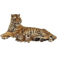 papo 50156 Liegende Tigerin mit Babys Spielfigur von Papo