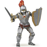 papo Fantasy/Mittelalter 39244 Ritter mit Rüsting und Feder rot Spielfigur von Papo