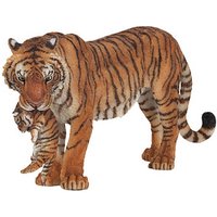 papo Wildtiere der Welt 50118 Tigerin mit Jungtier Spielfigur von Papo