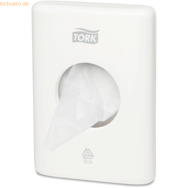 Tork Hygienebeutelspender Kunststoff weiß von Tork