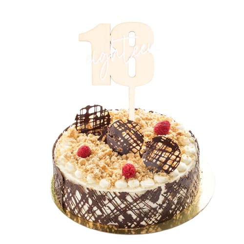 ParPix Happy Birthday Cake Topper (18 Jahre) von ParPix