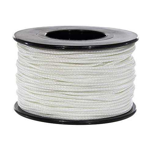 Glow in the Dark Micro Cord or Choice of Reflective Micro Cord Colors: 1.18mm Diameter 125 Feet Spool of Braided Cord von ParacordPlanet