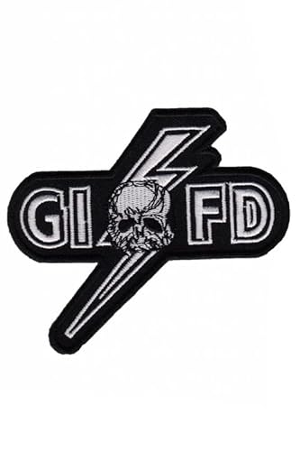 Patch Emblem, bestickt, zum Aufbügeln – Bike Mix Patch – Sprüeche Claims gifd getting it fuchin Damen, 98 x 84 mm von Paraserbatoio.it