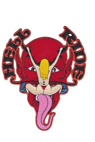 Patch Emblem bestickt, zum Aufbügeln – Bike Mix Patch – sexy Hell Ride sexy Devil hq115 x 145 mm von Paraserbatoio.it