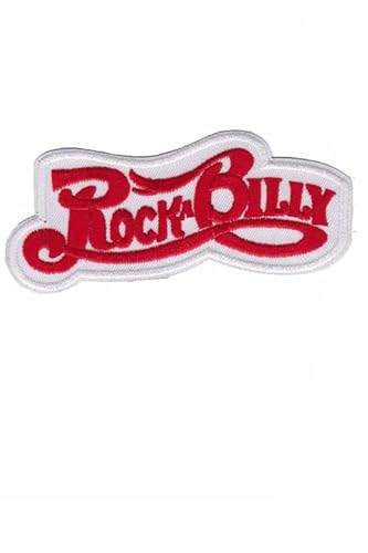 Patch Emblem bestickt, zum Aufbügeln - Patch OLDSCHOOL - Rockabilly Rock a billy Pirate 77 x 77 mm von Paraserbatoio.it