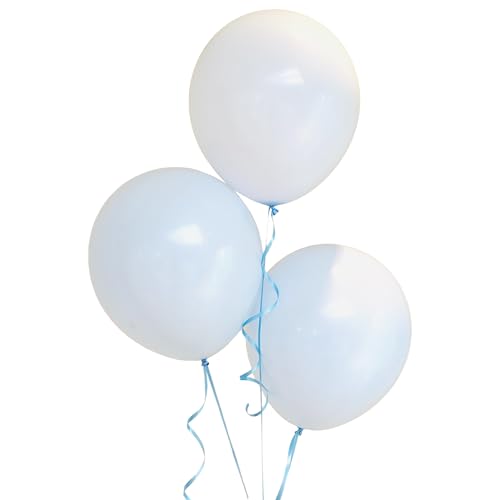 Beutel mit 100 Latex-Luftballons, 30,5 cm, Aquamarin von Parev