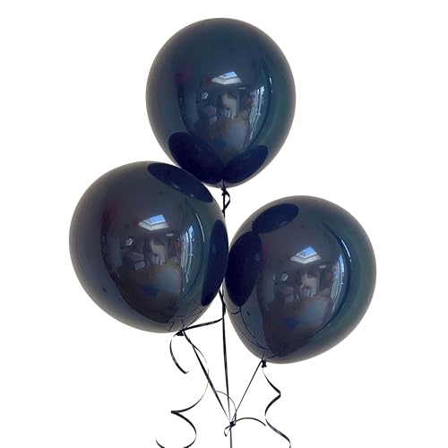 Beutel mit 100 dunkelblauen Latexballons, 30,5 cm von Parev
