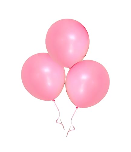 Beutel mit 100 rosa Latexballons, 30,5 cm von Parev