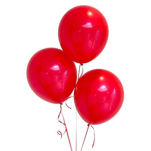 Beutel mit 100 roten Latexballons, 30,5 cm von Parev
