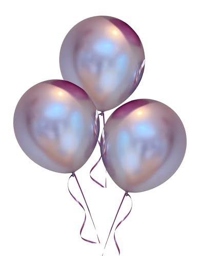 Beutel mit 50 metallischen Lavendelfarben, 30,5 cm Latex-Luftballons von Parev