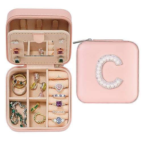 Parima Klein Schmuckkästchen Mädchen, Reise Schmuckschatulle Mädchen | Kleine Schmuck Organizer Box | Reise Schmuckkästchen Mädchen | Klein Schmuckschatulle Mädchen | Mädchen Geschenke für Mädchen von Parima