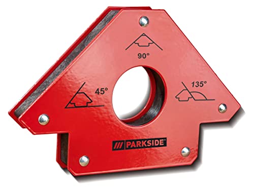 Park side Schweißer Winkelmagnet 45°, 90 °, 135° Winkel Magnet Magnetstärke 8 kg von Park side