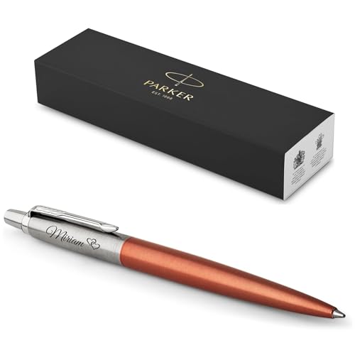 Parker- Exklusiver Kugelschreiber Modell JOTTER inkl. Gravur Lasergravur graviert neu CT 1953189 (Chelsea Orange) von Parker-