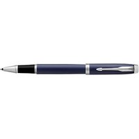 PARKER IM Tintenroller blaumatt/silber 0,5 mm, Schreibfarbe: schwarz, 1 St. von Parker