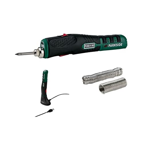 PARKSIDE PLKA 4 Kabelloser Lötkolben mit gummierter Griffzone, LED-Arbeitsleuchte PARKSIDE PLKA 4 Kabelloser Lötkolben mit gummierter Griffzone, LED-Arbeitsleuchte von Parkside