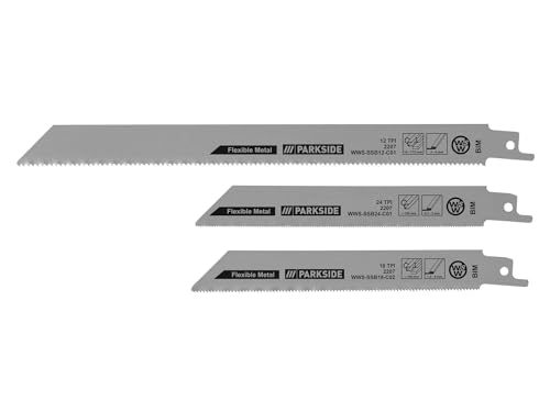 Parkside® Säbelsägeblatt-Set PFSZ 3 A1 Metall fein von Parkside