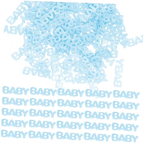 200St Konfetti zur Taufe -Dusche-Ornament Streuen Sie Konfetti für die Babyparty hochzeitsdeko hochzeits dekoration Tischkonfetti für die Babyparty dekorative Streuung Harz Parliky von Parliky