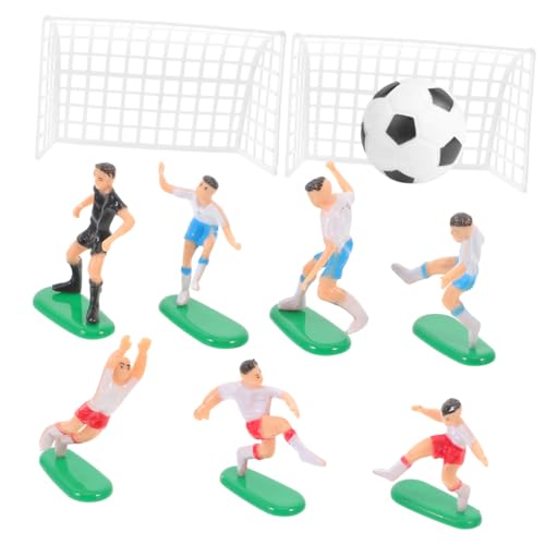 Parliky 1 Set Fußball Kuchendekoration Fußball Kuchendekoration Fußball Dekor Für Kuchen Fußball Partydekoration Miniaturen Fußball Kuchendekoration Mini Fußball Dekor Kunststoff von Parliky