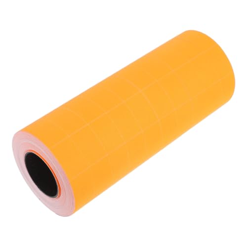 Parliky 10 Rollenlabellerpapier Marker Label Papieraufkleber Etiketten Einzelhandels Tags Labeller Zubehör Mx 6600 Orange von Parliky