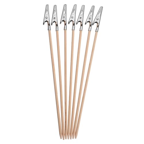 Parliky 100 Stück Olemonade Modellierwerkzeug Krokodilklemmen Zum Basteln Krokodilklemmenstäbe Für Krokodilklemmen Auf Stäben Kleine Elektrischer Parliky 100 Stück Olemonade Modellierwerkzeug Krokodilklemmen Zum Basteln Krokodilklemmenstäbe Für Krokodilklemmen Auf Stäben Kleine Elektrischer von Parliky