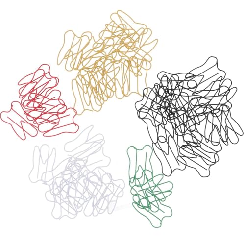 Parliky 150 Stk Fotoclip Süßer Klipp Zahnförmig Bürobedarf Dokument Büroklammer Briefpapierseitenhalter Jumbo-büroklammern Zahnschmuck Lustige Büroklammern Cartoon-büroklammern Fan-shop von Parliky