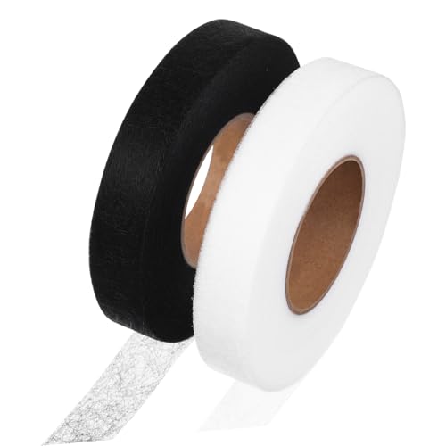 Parliky 2 Rollen No Sew Bügelsaum Band Saumband Textilien Hemming Tape für Jeans Vorhänge Kleben Nähen Langlebiges Vielseitiges Stoffklebeband zum Verstärken von Kanten Parliky 2 Rollen No Sew Bügelsaum Band Saumband Textilien Hemming Tape für Jeans Vorhänge Kleben Nähen Langlebiges Vielseitiges Stoffklebeband zum Verstärken von Kanten von Parliky