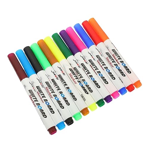 Parliky 24 Stk Whiteboard-stift Trocken Löschen Markierungen Masse Trocken Abwischbare Malstifte Kindermarker Whiteboard-marker Für Kinder Tafelmarker Whiteboardstift Wasserstifte Plastik von Parliky