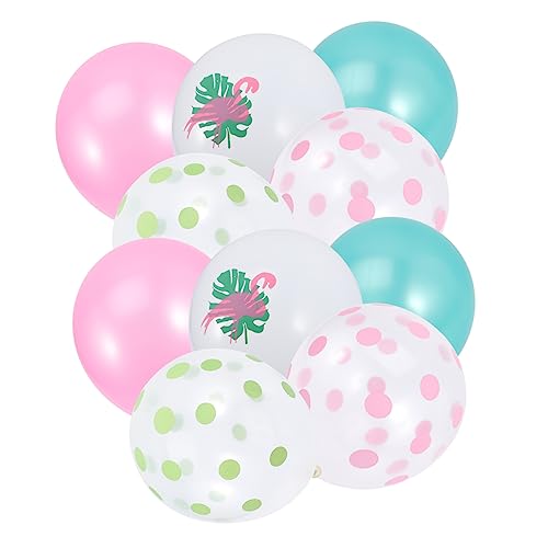 Parliky 30St Ballon hawaiianische Girlande Ananas-Kuchen Kaninchen-Dekor Hawaii-Dekor Ananas-Dekor mottoparty hawaii balloons partyzubehör Partygeschenke Fotografie-Requisiten Papier von Parliky