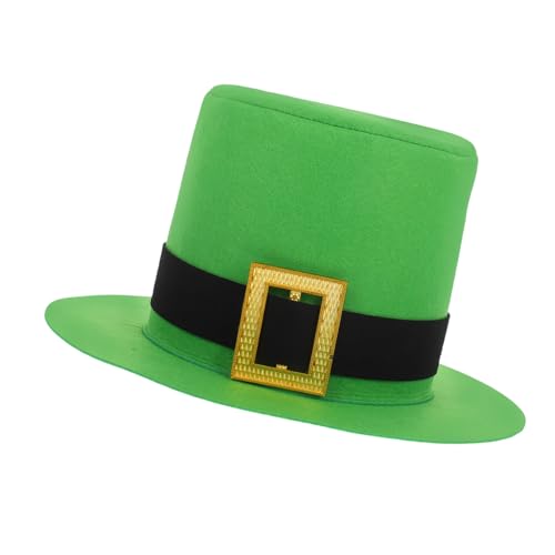 Parliky Faltbarer Filzhut Mit Irischem St Patricks Day Accessoire Irisches Irischer Hut Für Frauen Irischer Hut Für Männer Für Partys Zarter Hut von Parliky